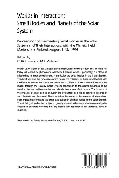 Produktbild: Worlds in Interaction: Small Bodies and Planets of the Solar System