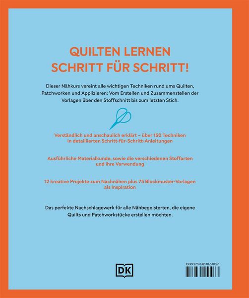 Produktbild: Quilten &ndash; die gro&szlig;e Schule