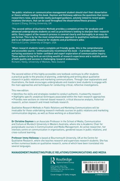 Produktbild: Qualitative Research Methods in Public Relations and Marketing Communications