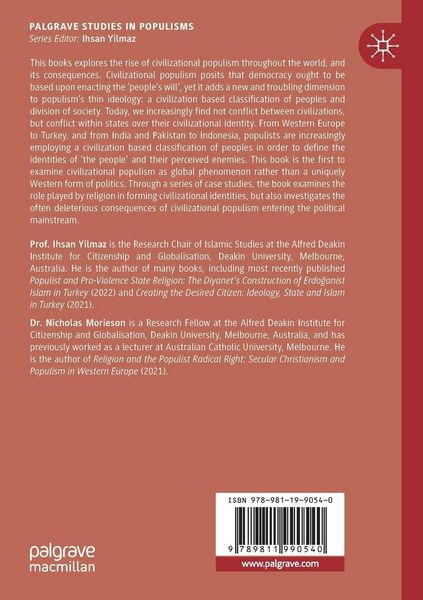 Produktbild: Religions and the Global Rise of Civilizational Populism