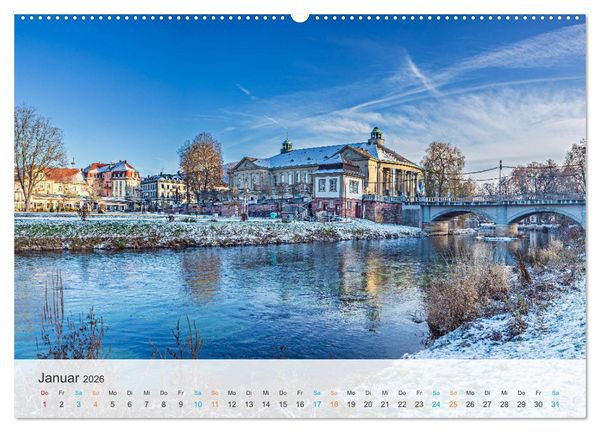 Produktbild: Bad Kissingen - Welterbe-Kurstadt (hochwertiger Premium Wandkalender 2026 DIN A2 quer), Kunstdruck in Hochglanz