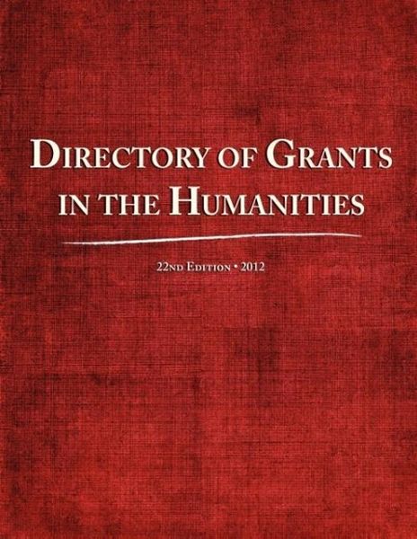Produktbild: Directory of Grants in the Humanities 2012