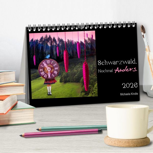 Produktbild: Schwarzwald. Nochmal Anders. (Tischkalender 2026 DIN A5 quer), CALVENDO Monatskalender