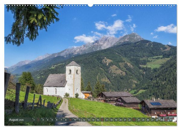 Produktbild: Wundersch&ouml;nes Osttirol (Wandkalender 2026 DIN A2 quer), CALVENDO Monatskalender