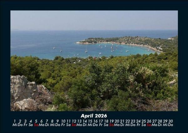 Produktbild: Kroatien 2026 Fotokalender DIN A5