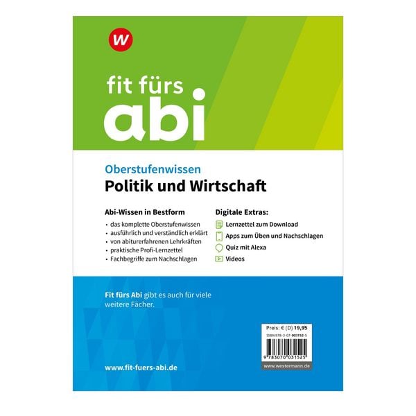 Produktbild: Fit f&uuml;rs Abi