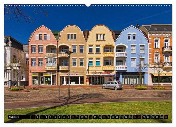 Produktbild: Stadtansichten Cuxhaven (hochwertiger Premium Wandkalender 2026 DIN A2 quer), Kunstdruck in Hochglanz