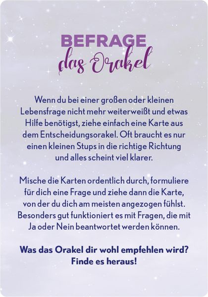 Produktbild: Entscheidungsorakel