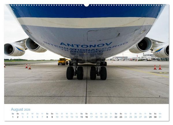 Produktbild: ANTONOV 124 (Wandkalender 2026 DIN A2 quer), CALVENDO Monatskalender