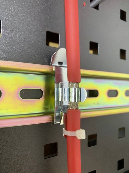 Produktbild: TRU COMPONENTS Schirmklammer Klemm-&Oslash; (max.) 6mm Federstahl 1St.