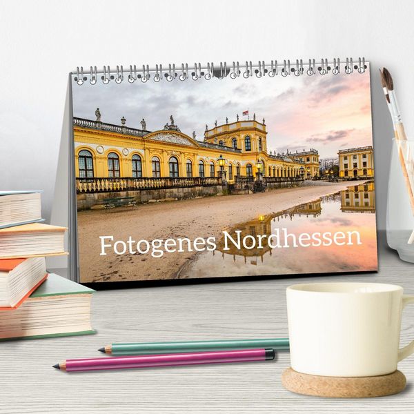 Fotogenes Nordhessen (Tischkalender 2026 DIN A5 quer), CALVENDO Monatskalender
