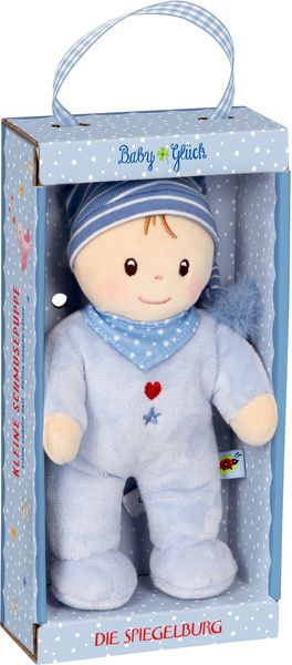 Produktbild: Kleine Schmusepuppe, hellblau - BabyGl&uuml;ck