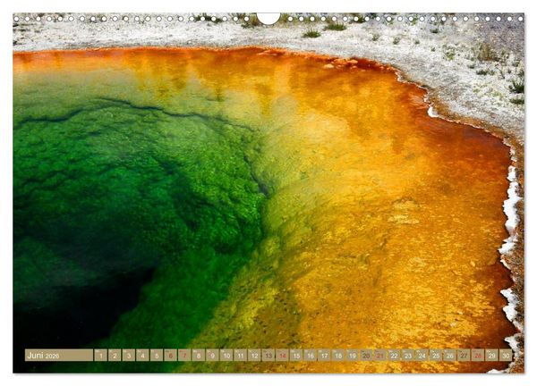 Produktbild: Der Yellowstone Nationalpark (Wandkalender 2026 DIN A3 quer), CALVENDO Monatskalender