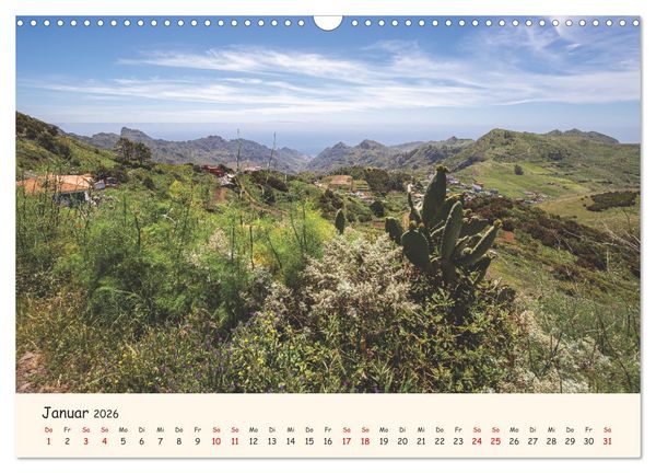 Produktbild: Teneriffa in Bildern (Wandkalender 2026 DIN A3 quer), CALVENDO Monatskalender