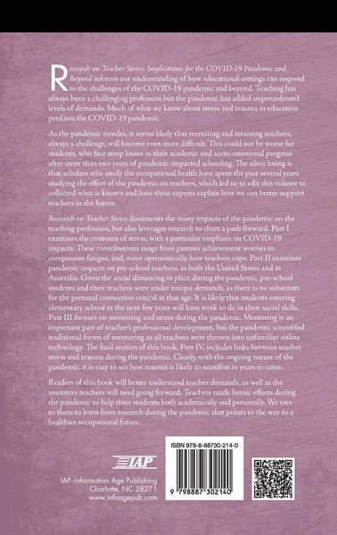 Produktbild: Research on Teacher Stress