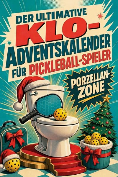 Produktbild: Der ultimative Klo-Adventskalender f&uuml;r Pickleball-Spieler