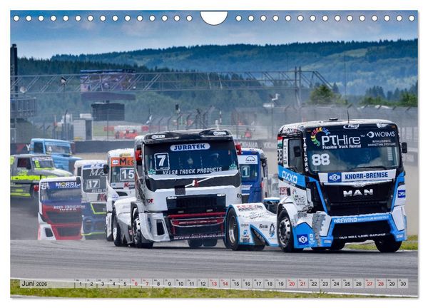 Produktbild: Best of TRUCK RACING (Wandkalender 2026 DIN A4 quer), CALVENDO Monatskalender
