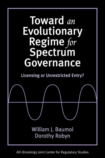 Produktbild: Toward an Evolutionary Regime for Spectrum Governance