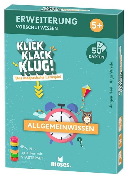 Produktbild: Klick Klack Klug Erweiterungsset Allgemeinwissen ab 5 Jahren