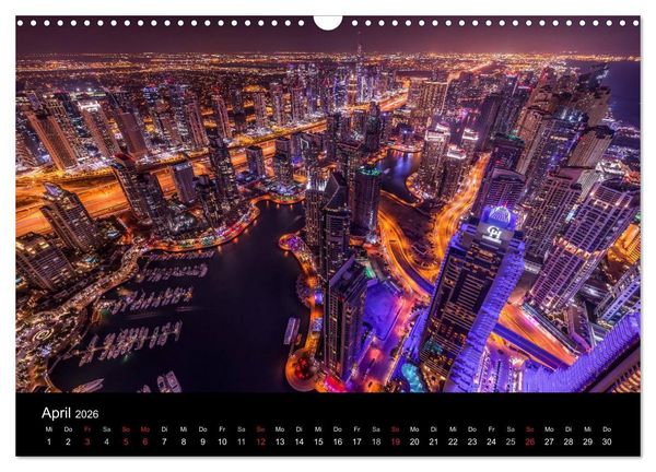 Produktbild: Dubai in Bildern (Wandkalender 2026 DIN A3 quer), CALVENDO Monatskalender