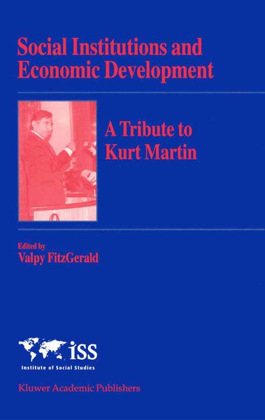 Produktbild: Social Institutions and Economic Development