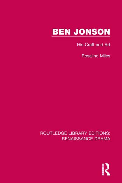 Produktbild: Ben Jonson