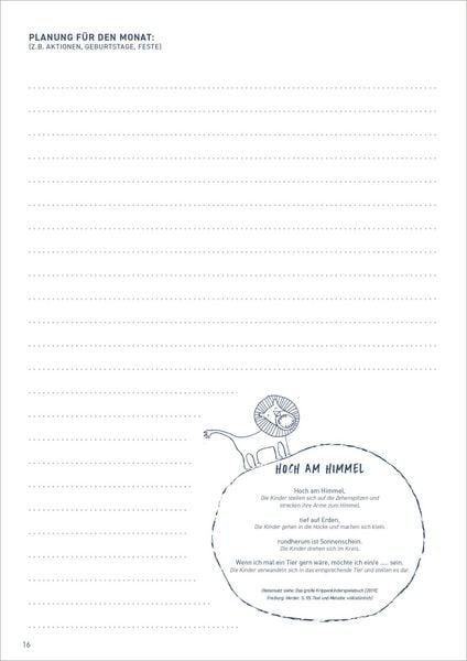 Produktbild: Gruppentagebuch Krippe und Kindertagespflege