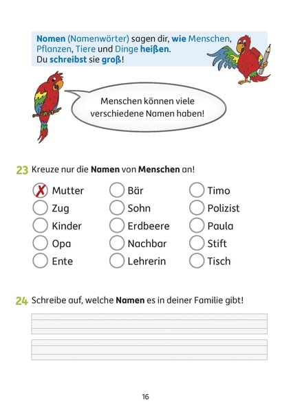 Produktbild: Deutsch 1./2. Klasse &Uuml;bungsheft - Grammatik