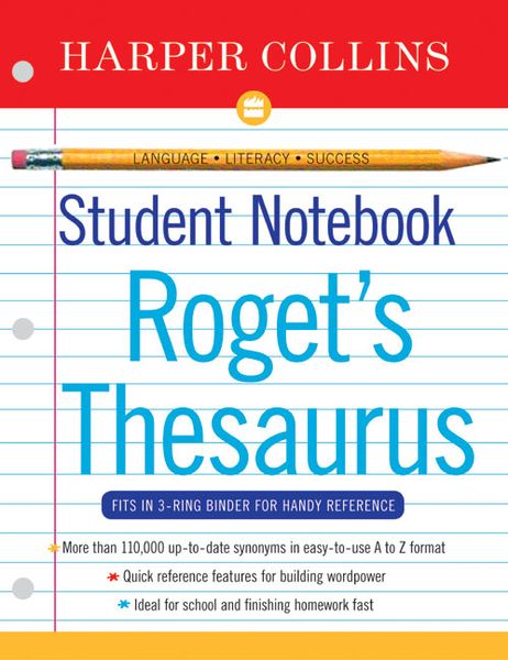 Produktbild: HarperCollins Student Notebook A-Z Thesaurus