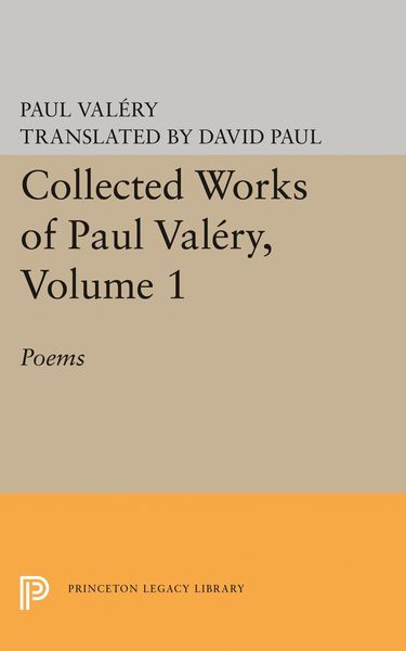 Produktbild: Collected Works of Paul Valery, Volume 1