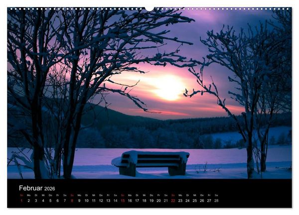 Produktbild: Winterberg - Sauerland - Eine Landschaft in Bildern (Wandkalender 2026 DIN A2 quer), CALVENDO Monatskalender