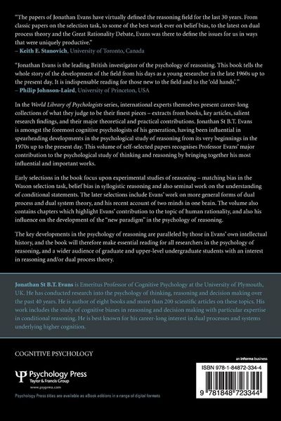 Produktbild: Reasoning, Rationality and Dual Processes