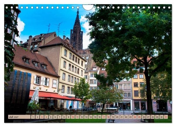 Produktbild: Zauberhaftes Stra&szlig;burg (Wandkalender 2027 DIN A4 quer), CALVENDO Monatskalender