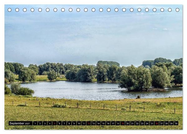 Produktbild: Malerischer Niederrhein (Tischkalender 2027 DIN A5 quer), CALVENDO Monatskalender