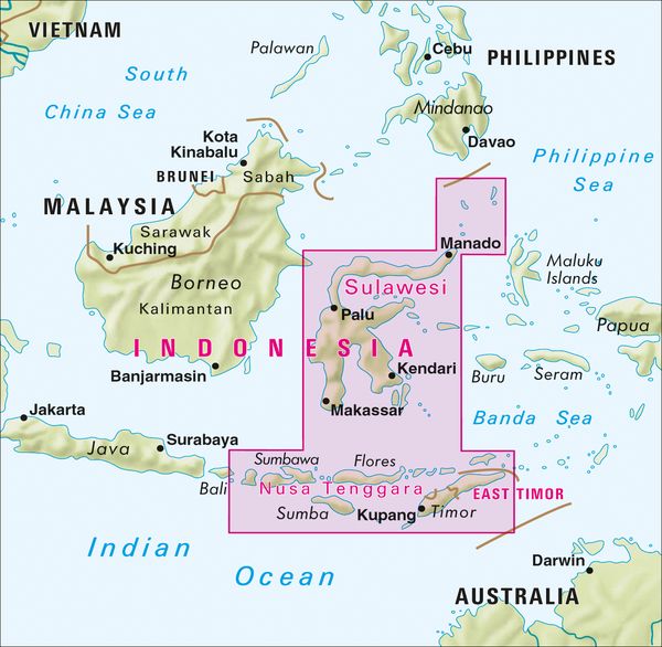 Produktbild: Indonesia: Sulawesi, Nusa Tenggara, East Timor