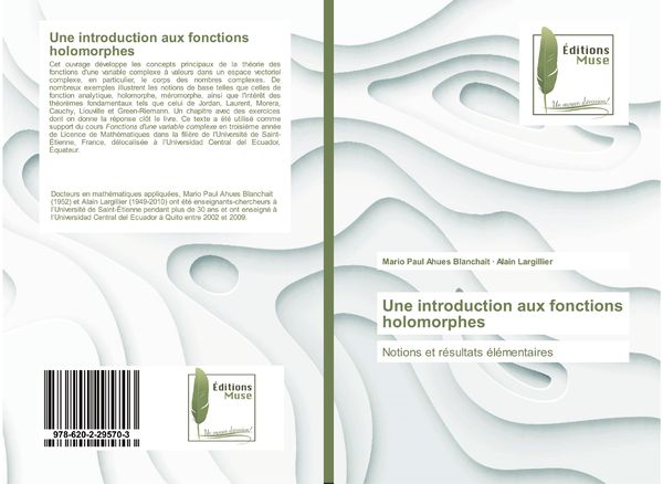 Produktbild: Une introduction aux fonctions holomorphes