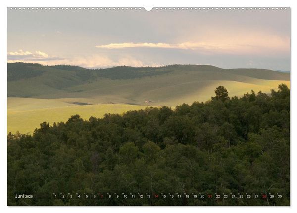 Produktbild: Mongolei - weites Land (Wandkalender 2026 DIN A2 quer), CALVENDO Monatskalender