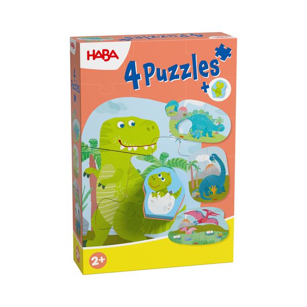Produktbild: 4 erste Puzzles Dinos
