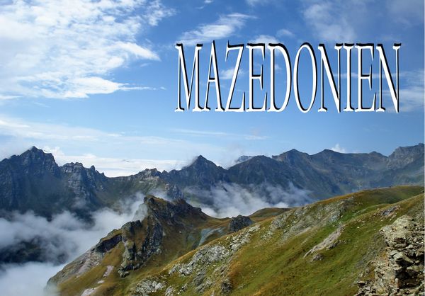 Produktbild: Bildband Mazedonien