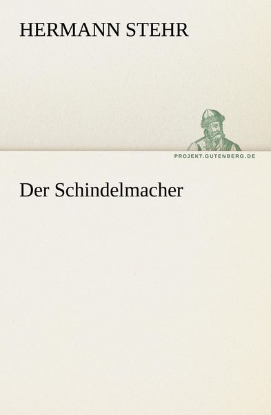 Produktbild: Der Schindelmacher