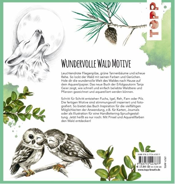 Produktbild: Das wundervolle Buch der Waldmotive