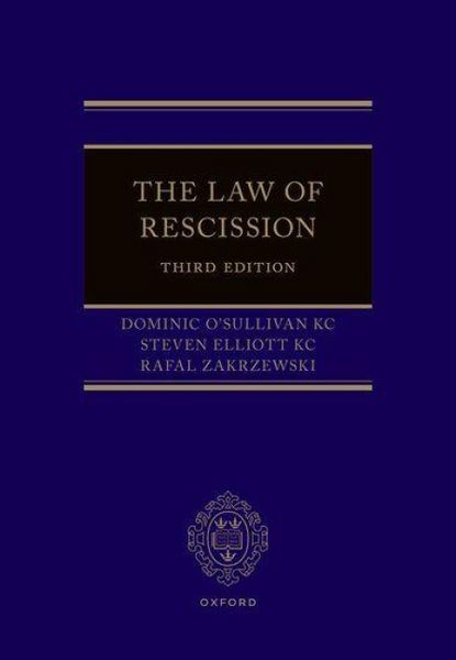 Produktbild: The Law of Rescission