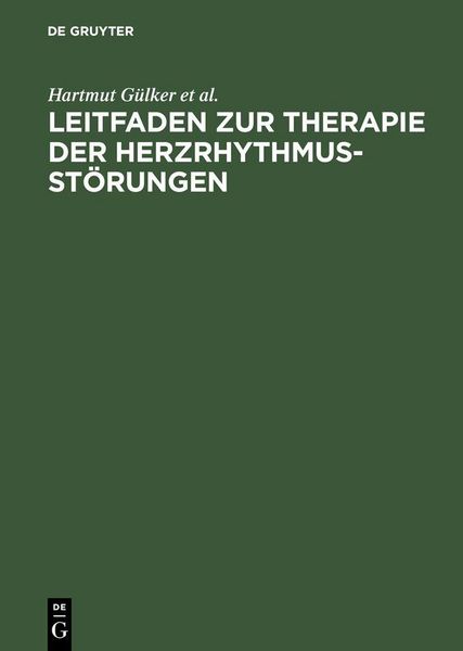 Produktbild: Leitfaden zur Therapie der Herzrhythmusst&ouml;rungen