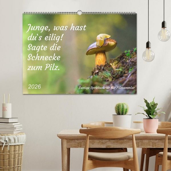 Produktbild: Junge, was hast du`s eilig (Wandkalender 2026 DIN A2 quer), CALVENDO Monatskalender