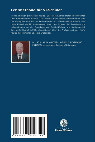Produktbild: Lehrmethode f&uuml;r VI-Sch&uuml;ler