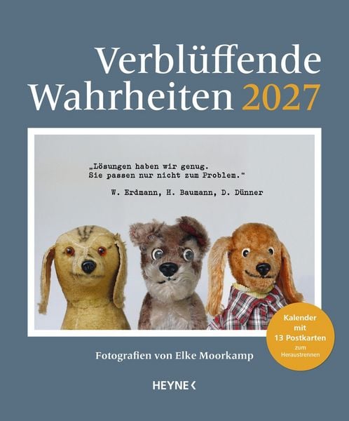 Produktbild: Verbl&uuml;ffende Wahrheiten &ndash; Postkartenkalender 2027