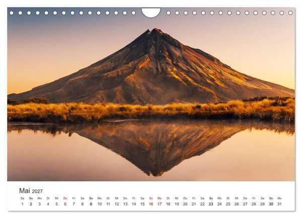 Produktbild: Naturschauspiel Neuseeland (Wandkalender 2027 DIN A4 quer), CALVENDO Monatskalender