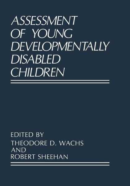 Produktbild: Assessment of Young Developmentally Disabled Children