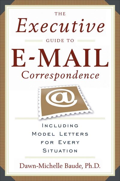 Produktbild: The Executive Guide to E-mail Correspondence