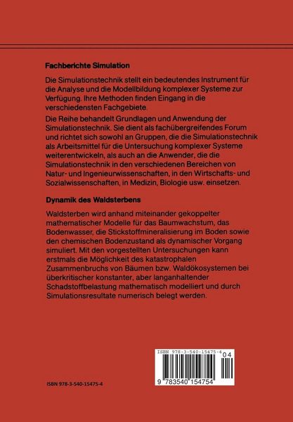 Produktbild: Dynamik des Waldsterbens